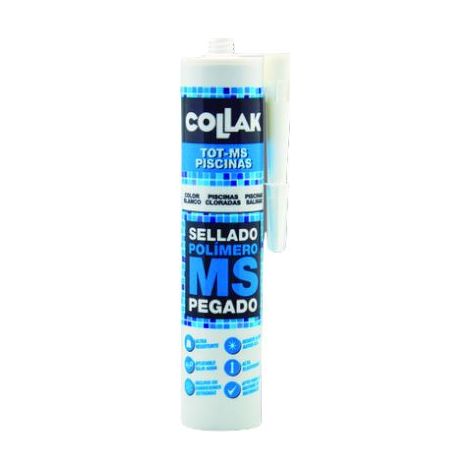 COLLAK 46202  Sellador polímero TOT-MS piscinas 280ml