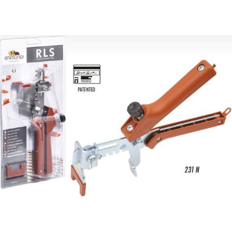 pinza per distanziatore livellante r.l.s. raimondi