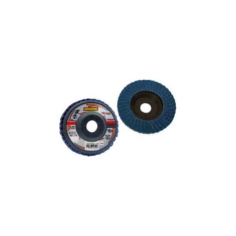 DISCHI LAMELLARI DA SGROSSO ALLO ZIRCONIO FORZA- - ø mm.115 foro 22,2 grana 40 - 10 pezzi GRINDING