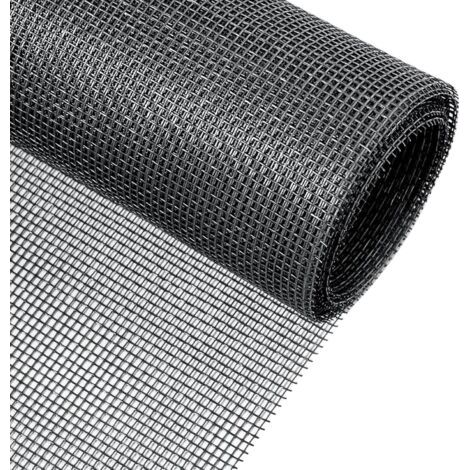 royaluxe-Rouleau Moustiquaire 120 X 250 Cm, Tissu Moustiquaire Au Mètre Pour Fenêtres, Réglable Et Durable Fibre De Verre, Anti-Rayures, Gris pour Porte Terrasse Cuisine