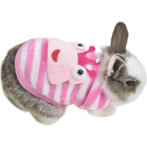 Vêtements chauds en polaire pour lapin, petits animaux mignons, cochon d'Inde, chinchilla, furet, costume d'ange, accessoires de déguisement pour hamster, furet, rat, cochon d'Inde. (1/5)