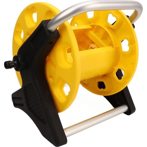 Chariot Enrouleur de Tuyau, Robuste, Facile à Utiliser, Enrouleur de Tuyau en Aluminium Stable pour Le Jardin (1/5)