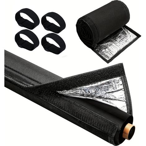 Gaine Isolante pour Tuyaux de Climatisation - Manchon Isolant pour Conduits CVC - Enveloppe Protectrice Isolante pour Climatisation Split et Pompe à Chaleur (1/5)