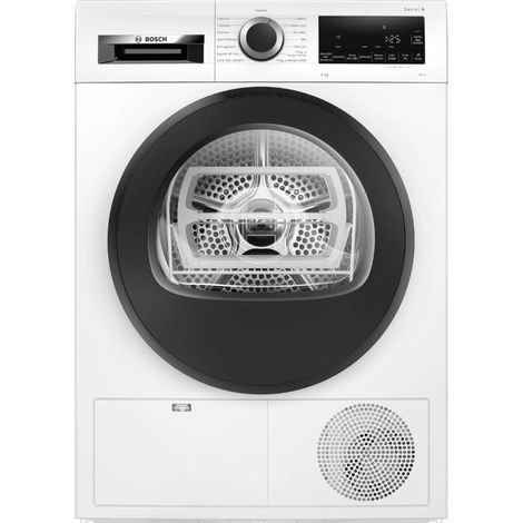 Asciugatrice Bosch WQG241000 9 kg pompa di calore classe E bianco (1/5)