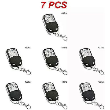 Nouveau duplicateur 433/315 MHz, télécommande universelle sans fil pour porte de garage, duplication de code, porte-clés électronique 433 MHz, clonage de portail et de garage 2 (1/5)
