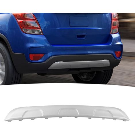 (T06) Untere Zierleiste für die hintere Stoßstange des Chevrolet Trax 2016–2022 (Übergröße) Silber (1/5)