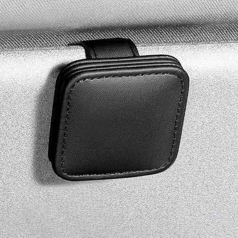 Montures de lunettes de voiture à vendre, adaptées pour Toyota CHR Corolla Corolla Ralink Camry cadre solaire clip lunettes rangement pare-soleil accessoires intérieurs (noir 6,36,3 cm) (1/4)