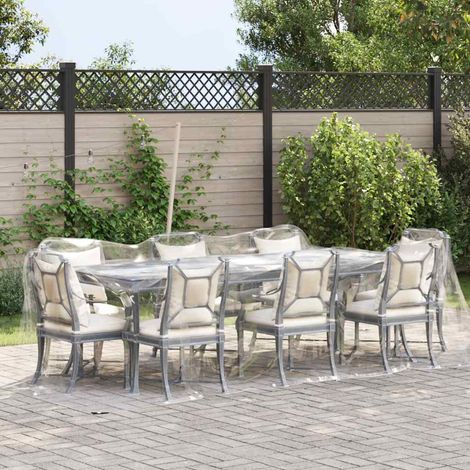Maison Exclusive - Telone Trasparente con Occhielli 2x4 m in PVC