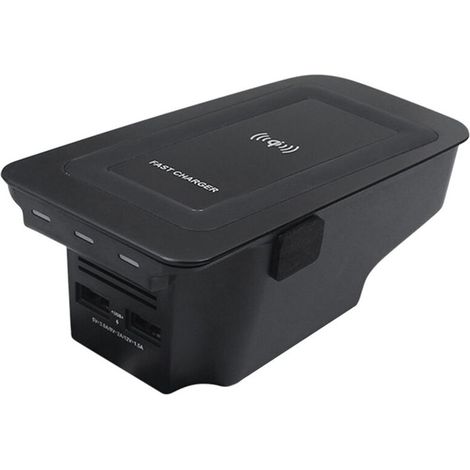 Cargador inalámbrico para coche, potencia máxima de salida 15W, carga inductiva, soporte para teléfono de carga rápida, compatible con XC60, S90, V90, XC90, S60