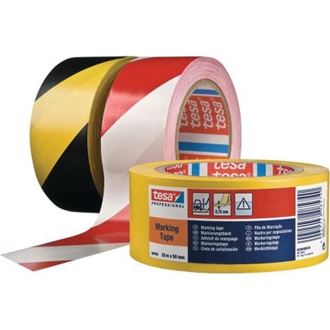 TESA CINTA SEÑALIZACIÓN  60760-33MX50MM BLANCA (1/4)