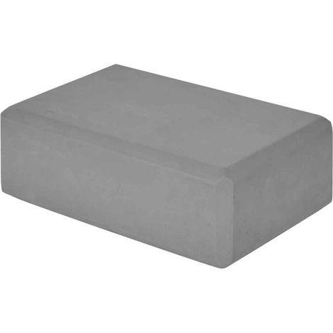 Bloc de Yoga Mousse 23cm Gris (1/5)