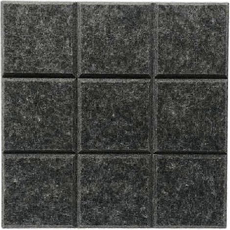 Panneau décoratif en liège autocollant de 30 x 30 cm (12 x 12 pouces), idéal pour la décoration de bureau et de maison.-D