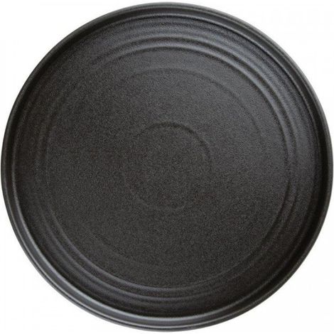 Lot de 4 assiettes rondes plates (Ø)270 mm, en porcelaine (1/5)