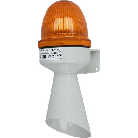 Grothe Hupe WL 6301 sirena cableada gris 5 W