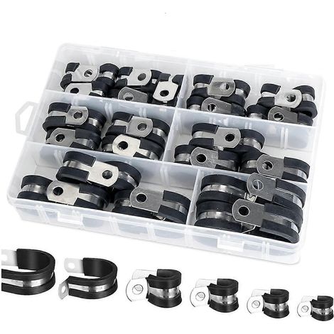 42-teiliges Kabelklemmen-Set – 6 Größen