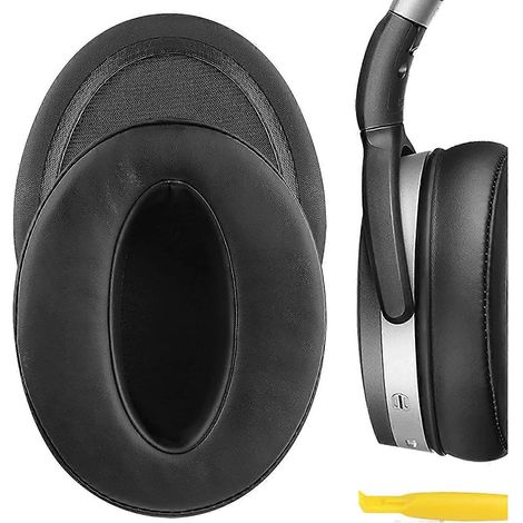 Coussinets d'oreille de rechange Quickfit en cuir protéiné pour casques Sennheiser HD4.50BT, HD4.50BTNC et HD4.40BT (1/5)