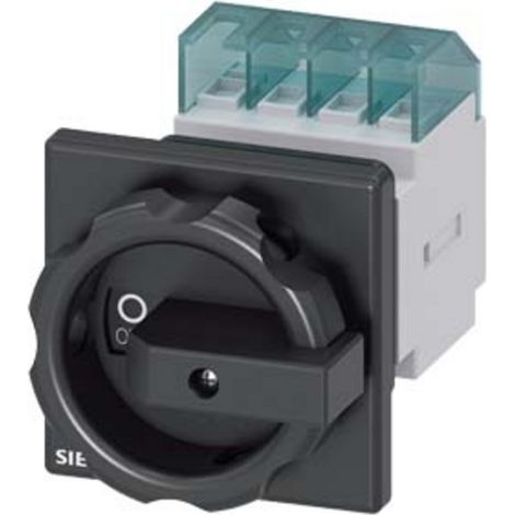 Interrupteur à coupure en charge noir 3 pôles 6 mm² 16 A 690 V/AC Siemens 3LD20540TK51 (1/3)