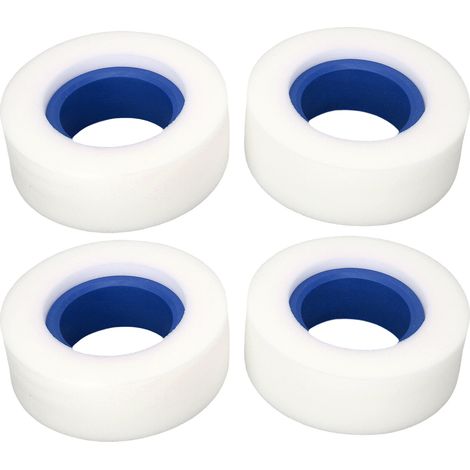 4 Pièces Mousse pour Pneus RC 2,2 Pouces Double Densité Souple pour Voiture Tout Terrain 1/10 1/8 Bleu (1/5)