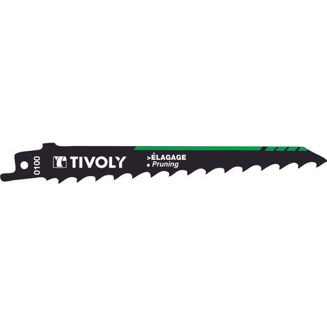 Tivoly • 2 lame per sega a sciabola da potatura HCS L150mm