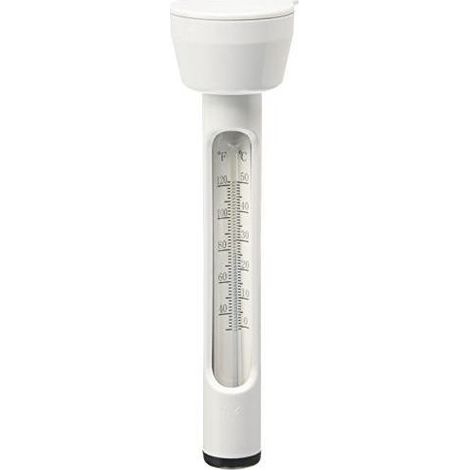 Kabelloses digitales Poolthermometer – LCD-Bildschirm – Messbereich: -40 °C bis +70 °C – Übertragungsreichweite: 100 m – geeignet für Schwimmbäder und Whirlpools (1/5)