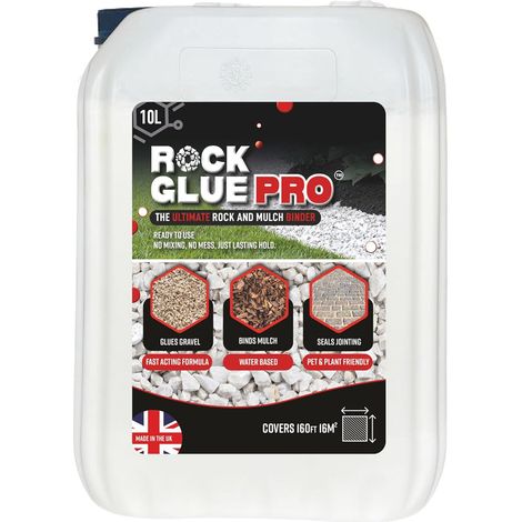 1 x 2.5 Litre Gravel Binder For Bonding Stones, Mulch, Bark & Garden Paths (1/2)