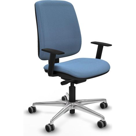Silla de oficina piqueras y crespo Alares azul cielo ajustable (1/2)