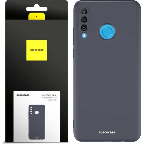Étui en silicone Spacecase noir pour Huawei P30 Lite (1/5)
