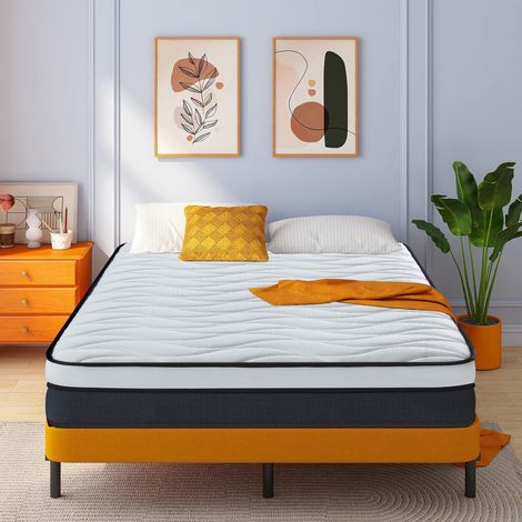 Matelas Perfect Sleep 90x190 cm - Ép 25cm - Multicouches Extra Confort 7 Zones - Respirante - Matelas Ergonomique - literie de luxe (1/5)