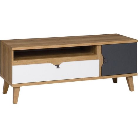 Mueble TV Etrmoru 142 , Número de puertas: 1, Número de cajones: 1, 120x48x40cm