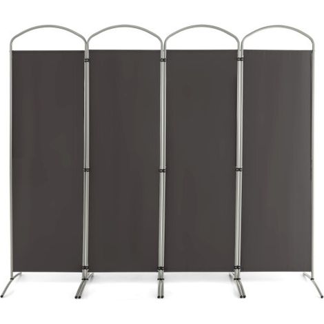 188cm Folding Privacy Screen 4-Panel Room Divider Privacy Protection (1/3)