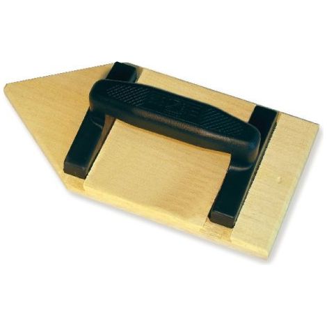 Taloche bois - Forme pointue - Poignée monobloc - Mondelin