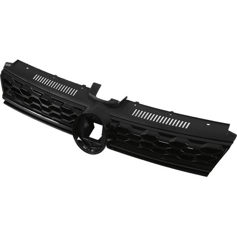Calandre Nid d'Abeille Noir Brillant Remplacement pour VW Golf MK7.5 Restylée 2017-2020, Grille Avant Haute Qualité (1/5)