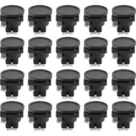 Connecteur XLR 3 broches femelle, 20 pièces, adaptateur d'amplificateur Audio avec couvercle étanche (1/5)