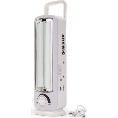 VELAMP Lampada Di Emergenza Portatile Ricaricabile Led (1/5)