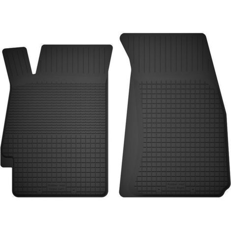 Alfombrillas delanteras de goma universales para: Subaru Impreza GC con salidas de aire, versión hatchback, sedán y familiar (1992-2001).