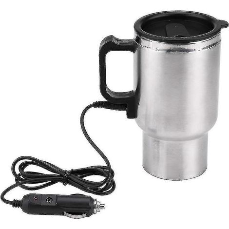 Tasse chauffante pour voiture, Bouilloire électrique, Tasse chauffante de voyage, Mug chauffant pour voiture, Mug à café électrique (1/5)