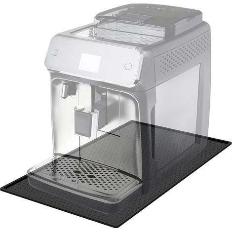 Tapis pour Machine à Café Base en Silicone 48 30cm Tapis Anti-fuite pour Cuisine Salle à Manger Noir (1/5)