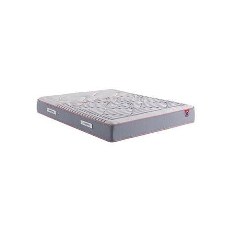 Matelas Merinos MARINIERE ICO 140x190 cm - 26 cm, Ressorts ensachés & Mousse Ergosoft (1/3)