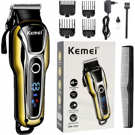 KEMEI USB 10-in-1 Haartrimmer und Bartrasierer