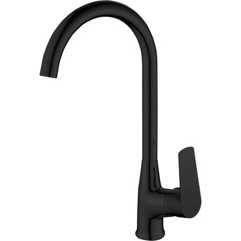 Aqualine Lotta - Rubinetto, nero opaco LT603B (1/2)