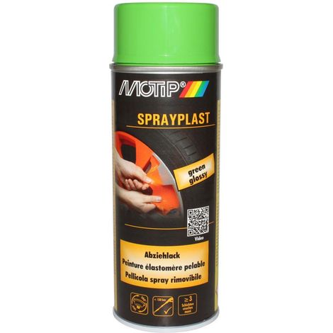 lackspraydose grün glänzend elastomer abziehbar motip sprayplast
