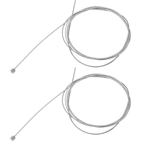 2 câbles de frein vélo acier inoxydable kit remplacement VTT ligne frein (1/5)