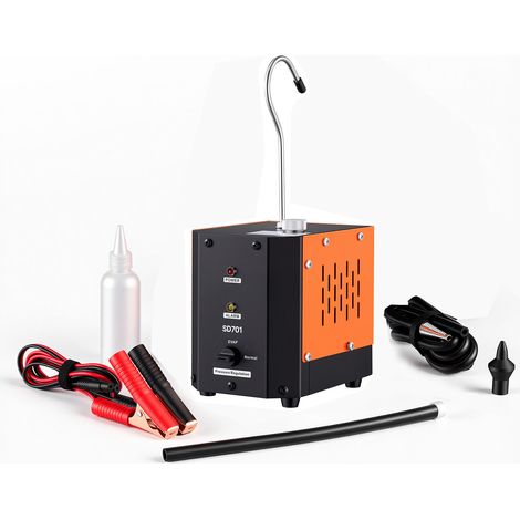 Mophorn EVAP Nebelmaschine Kfz Rauchgerät mit Luftpumpe, einstellbarem Druck und Lecksuchfunktion für Autos. Diagnosegerät zur Lecksuche mit 0,07 / 0,48 bar Druck, ideal für Dichtigkeitsprüfungen. (1/5)