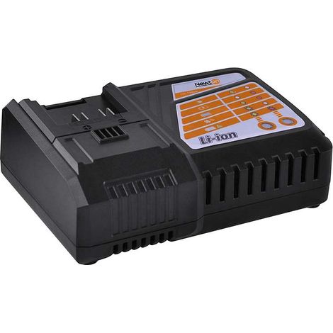NEWTON Caricabatterie rapido per batterie elettroutensili a litio 18v