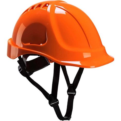 Portwest PS55ORR Elmetto Endurance Alta Visibilità, Arancione, 56-63