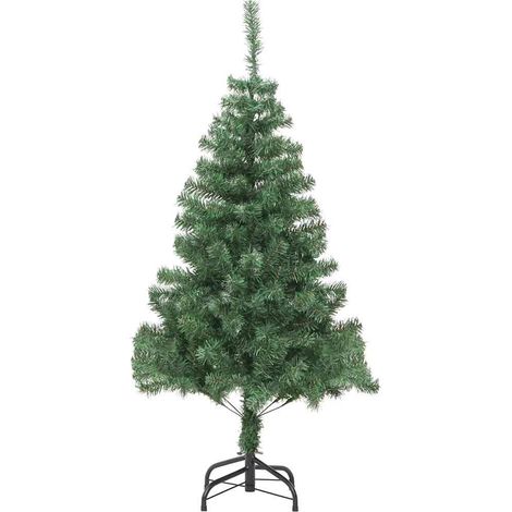 Albero Natale Albero natalizio Albero festivo Artificiale con Supporto Acciaio 210 cm 910 Rami (1/5)