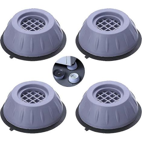 Amortisseurs pour machine à laver, 4 tampons, pieds stabilisateurs universels (L) (1/5)