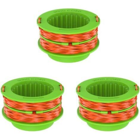 Jeu de cordons de coupe pour tondeuse EGO power + AS1300, bobines de cordon de remplacement pour tondeuse Ego 15 ST1500/ST1500-S 10 pièces (1/5)