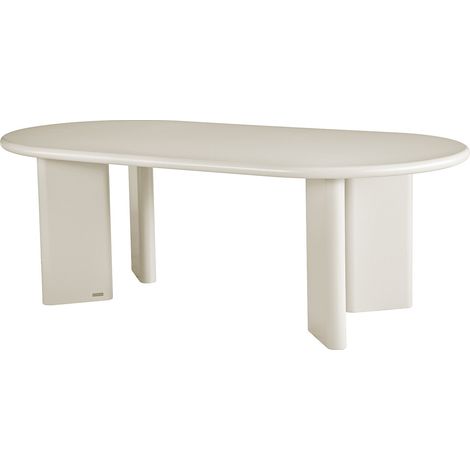 Tavolo da pranzo per 8 persone in MDF Beige - MARUZA
