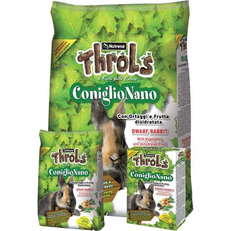 Miscela Coniglio Nano Throls 2,5 kg